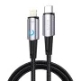Кабел за данни с щепсел Type-C Type-C, Lightning 30W, 1,2 m - Lito (LD10) - Черен