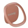 Baseus - Phone Ring Invizible (SUYB-0R) - Стояща и сгъваема функция - Розово злато