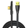 Кабел за данни с USB конектори, Type-C, 1m - Lito (LD11) - черен