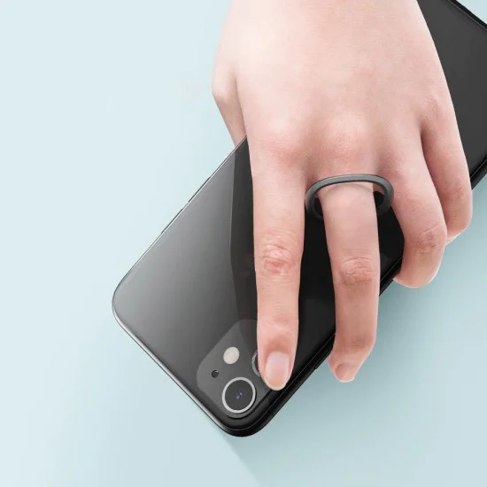 Baseus - Phone Ring Invizible (SUYB-0R) - Стояща и сгъваема функция - Розово злато
