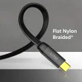 Кабел за данни с USB конектори, Type-C, 1m - Lito (LD11) - черен