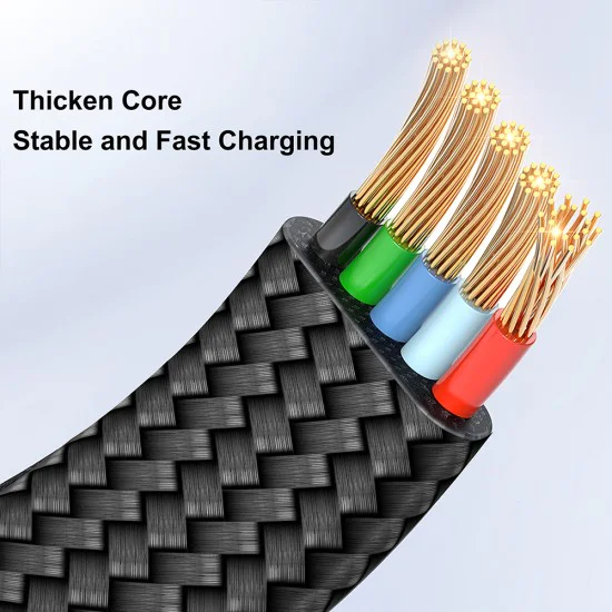 Кабел за данни с USB конектори, Type-C, 1m - Lito (LD11) - черен