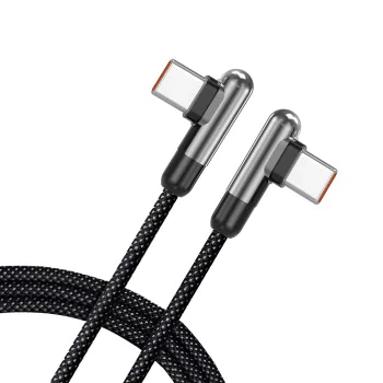 Кабел за данни с Type-C 60W, 1m - Lito (LD13) - Черен