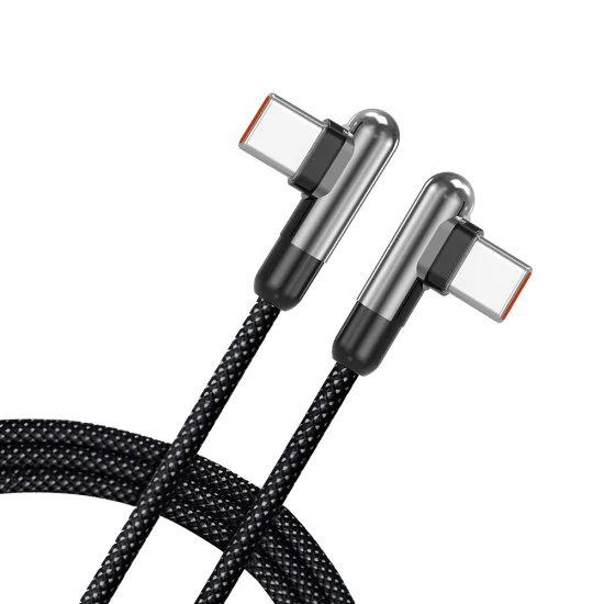Кабел за данни с Type-C 60W, 1m - Lito (LD13) - Черен