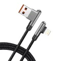 Кабел за данни с USB конектори, Lightning 60W, 1m - Lito (LD13) - черен