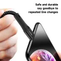 Кабел за данни с USB конектори, Type-C 60W, 1m - Lito (LD14) - черен