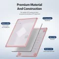 Калъф за MacBook Pro 14 (2021/2023) - Серия Dux Ducis LCGH - Розов