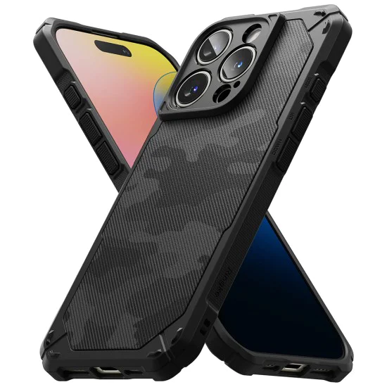 Калъф за iPhone 16 Pro - Ringke Rugged Gear - Camo Black