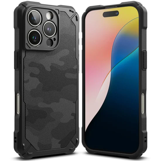 Калъф за iPhone 16 Pro - Ringke Rugged Gear - Camo Black