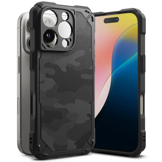 Калъф за iPhone 16 Pro - Ringke Rugged Gear - Camo Black