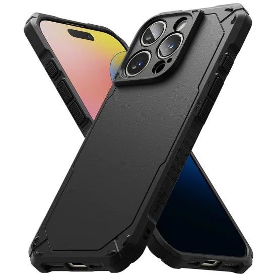 Калъф за iPhone 16 Pro - Ringke Rugged Gear - черен