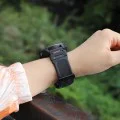 Каишка за Garmin Fenix ​​3/3 HR/5X/5X Plus/6X/6X Pro/7X/7X/7X Pro Solar - Каишка за часовник QuickFit 26 мм (W068) - Оранжев / Черен