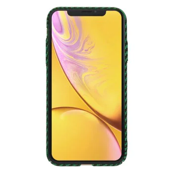 Калъф за iPhone XR - Carbonite FiberShell - Зелен