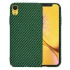 Калъф за iPhone XR - Carbonite FiberShell - Зелен