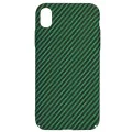 Калъф за iPhone XR - Carbonite FiberShell - Зелен