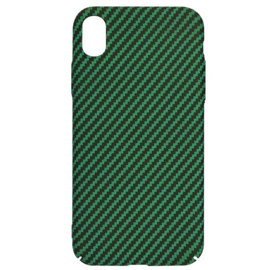 Калъф за iPhone XR - Carbonite FiberShell - Зелен