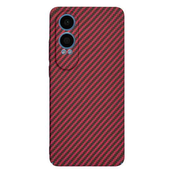 Калъф за OnePlus Nord CE4 Lite - Carbonite FiberShell - Червен