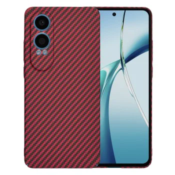 Калъф за OnePlus Nord CE4 Lite - Carbonite FiberShell - Червен