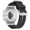 Каишка за Samsung Galaxy Watch Ultra 47mm - Каишка за часовник (W068) - Черен / Сребрист
