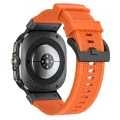 Каишка за Samsung Galaxy Watch Ultra 47mm - Каишка за часовник (W068) - оранжево / черно