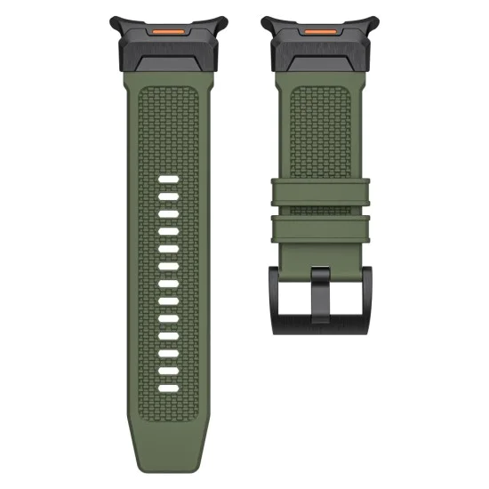 Каишка за Samsung Galaxy Watch Ultra 47mm - Каишка за часовник (W068) - Зелена / Черна