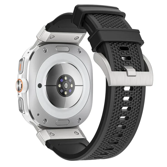 Каишка за Samsung Galaxy Watch Ultra 47mm / Watch Ultra 2 - Techsuit - Watchband (W068) - Черен