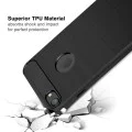 Калъф за iPhone SE 2, SE 2020 / iPhone SE 3, SE 2022 - Carbon Silicone - Черен