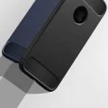 Калъф за iPhone SE 2, SE 2020 / iPhone SE 3, SE 2022 - Carbon Silicone - Черен