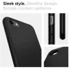 Калъф за iPhone 7 / iPhone 8 / iPhone SE 2, SE 2020 / iPhone SE 3, SE 2022 - Spigen Liquid Air - черен