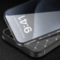 Калъф за iPhone 16 - CarbonFiber - Черен