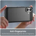 Калъф за iPhone 16 Plus - Carbon Silicone - Черен