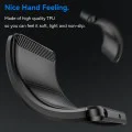 Калъф за iPhone 16 Plus - Carbon Silicone - Черен