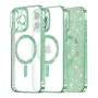 Калъф за iPhone 16 Pro Max - Luxury Glitter MagSafe - Light Green