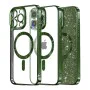Калъф за iPhone 16 Pro Max - Luxury Glitter MagSafe - Deep Green