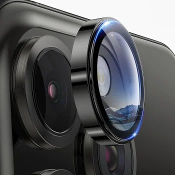 Протектор за iPhone 16 Pro / iPhone 16 Pro Max - Lito S+ Camera Glass Protector - Черен