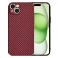 Калъф за iPhone 15 Plus - Carbonite FiberShell - Червен