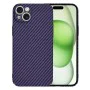 Калъф за iPhone 15 Plus - Carbonite FiberShell - Лилав