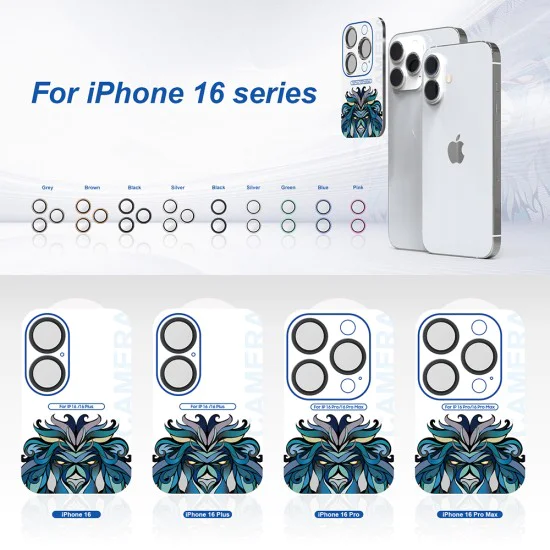 Протектор за iPhone 16 Pro / iPhone 16 Pro Max - Lito S+ Camera Glass Protector - Natural Titanium