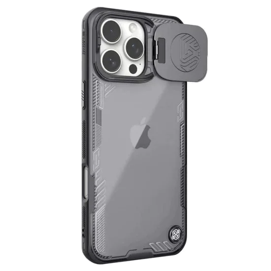 Калъф за iPhone 16 Pro - Nillkin Iceblade Prop (без Camera Cutout) - Черен