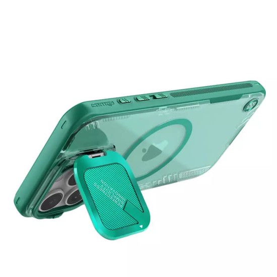 Калъф за iPhone 16 Pro Max - Nillkin Iceblade Prop Magnetic (без Camera Cutout) - Зелен