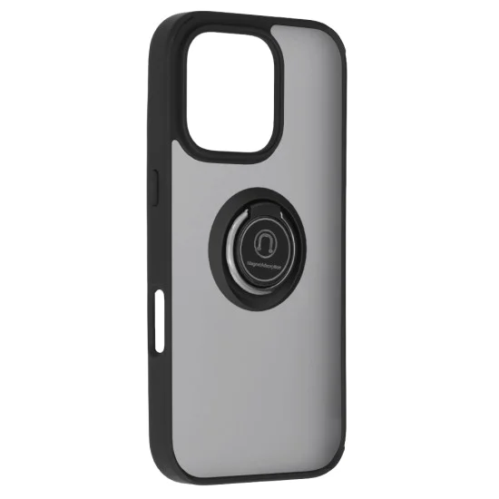 Калъф за iPhone 16 Pro - Glinth - Черен