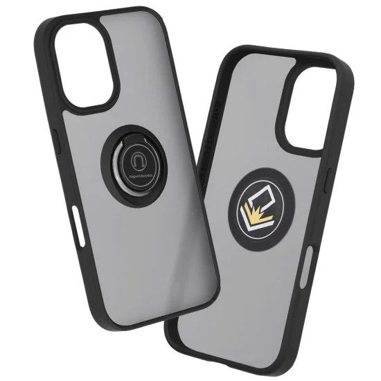 Калъф за iPhone 16 - Glinth - Черен