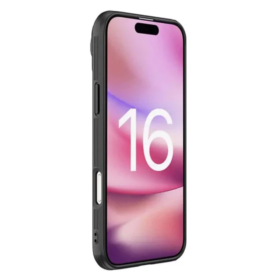Калъф за iPhone 16 Pro - Nillkin CamShield Prop Magnetic - черен