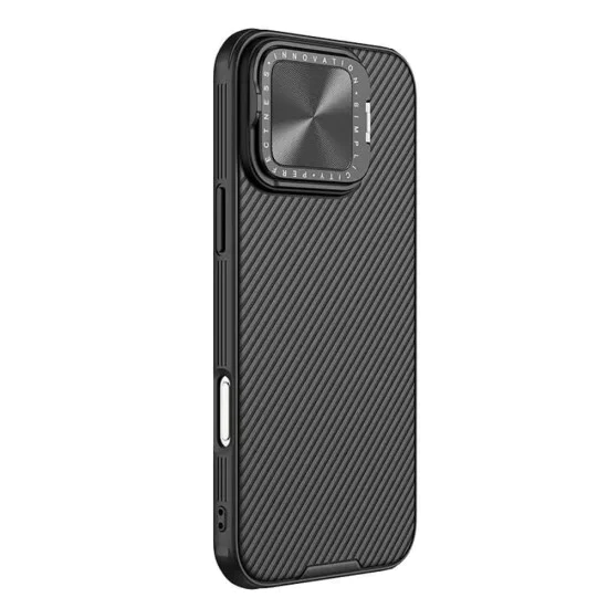 Калъф за iPhone 16 Pro - Nillkin CamShield Prop Magnetic - черен