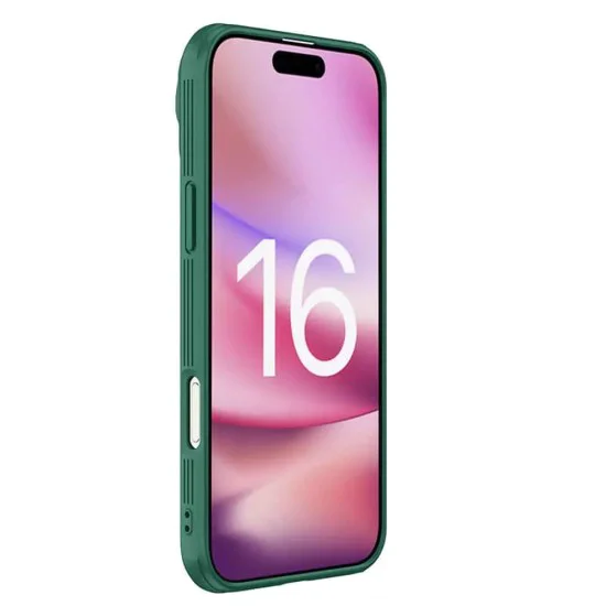 Калъф за iPhone 16 Pro Max - Nillkin CamShield Prop Magnetic - зелен
