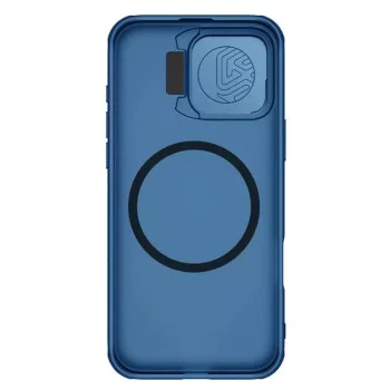 Калъф за iPhone 16 Pro Max - Nillkin CamShield Prop Magnetic - син