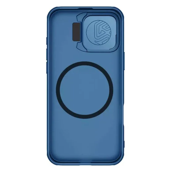 Калъф за iPhone 16 Pro Max - Nillkin CamShield Prop Magnetic - син