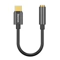 Baseus - Адаптер за аудио кабел L54 (CATL54-01) - Type-C към жак 3,5 mm, DAC чип конвертор - черен