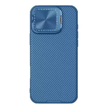 Калъф за iPhone 16 Pro Max - Nillkin CamShield Prop Magnetic - син