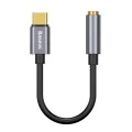 Преходен кабел Type-C към жак - Baseus L54 (CATL54-0G/A10229600117-Z1) - наситено сиво